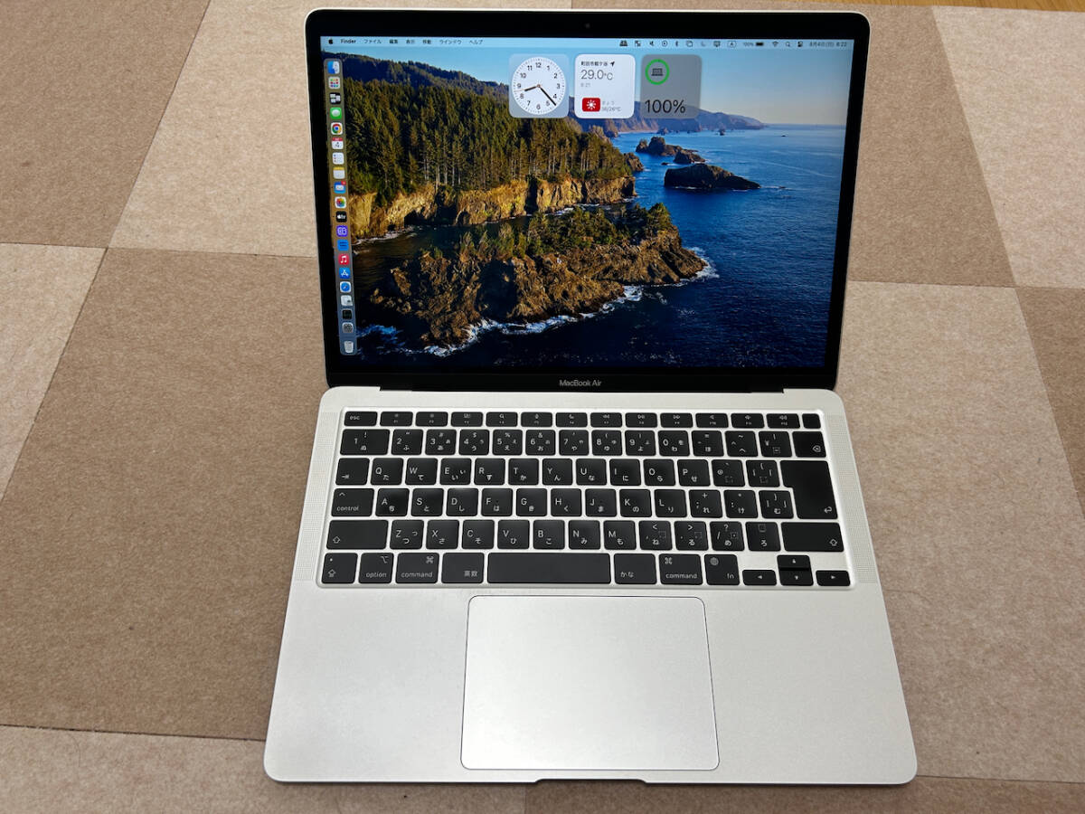 美品】13インチ M1 Macbook Air 16GB 2TB シルバー （コスパ最強 m2 m3