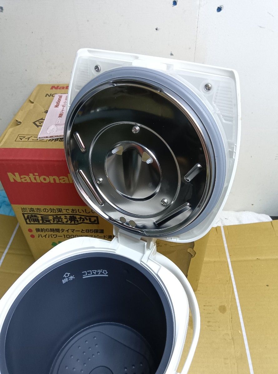 未使用 National ナショナル マイコン 沸騰ジャーポット 電気ポット NC
