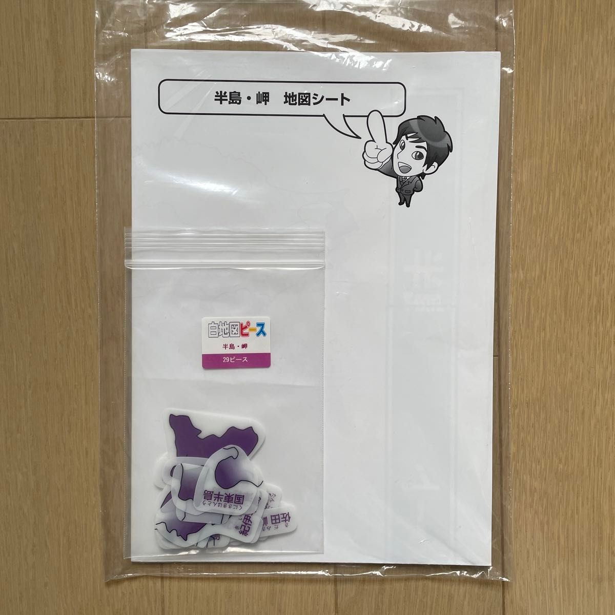 スタディアップ 白地図ピース 重ねて覚える191ピース スタディアップ