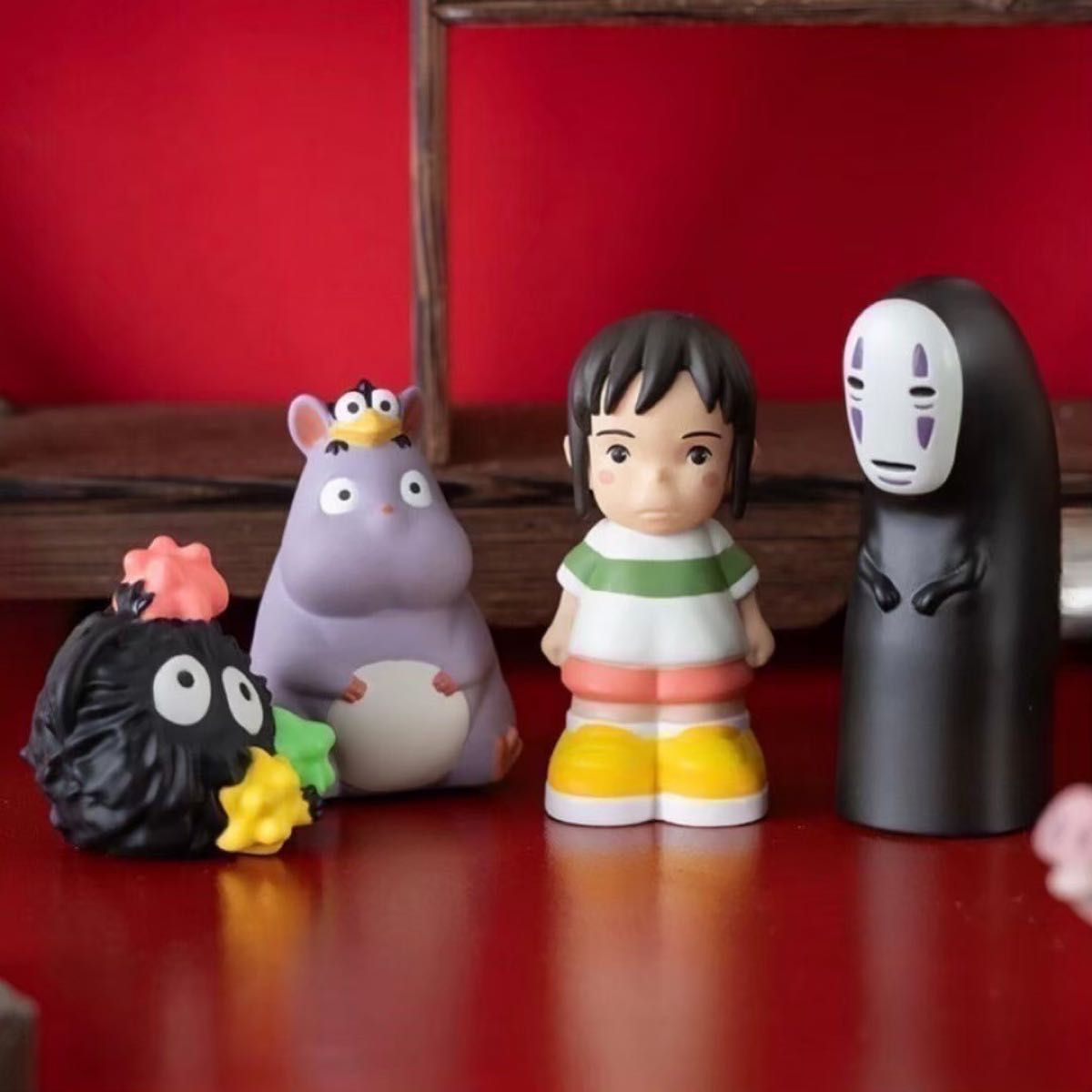 新品 千と千尋の神隠し 指人形 ゆびにんぎょう 5点セット 湯婆婆 坊