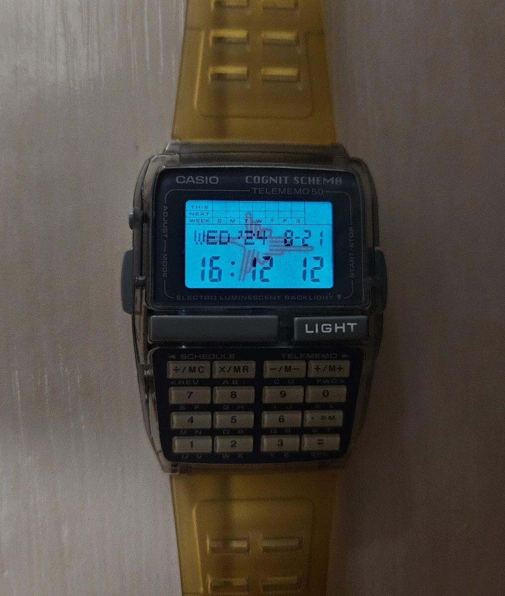 97年発売 CASIO データバンク DBC-63 ハチドリ COGNIT SCHEMA コグ