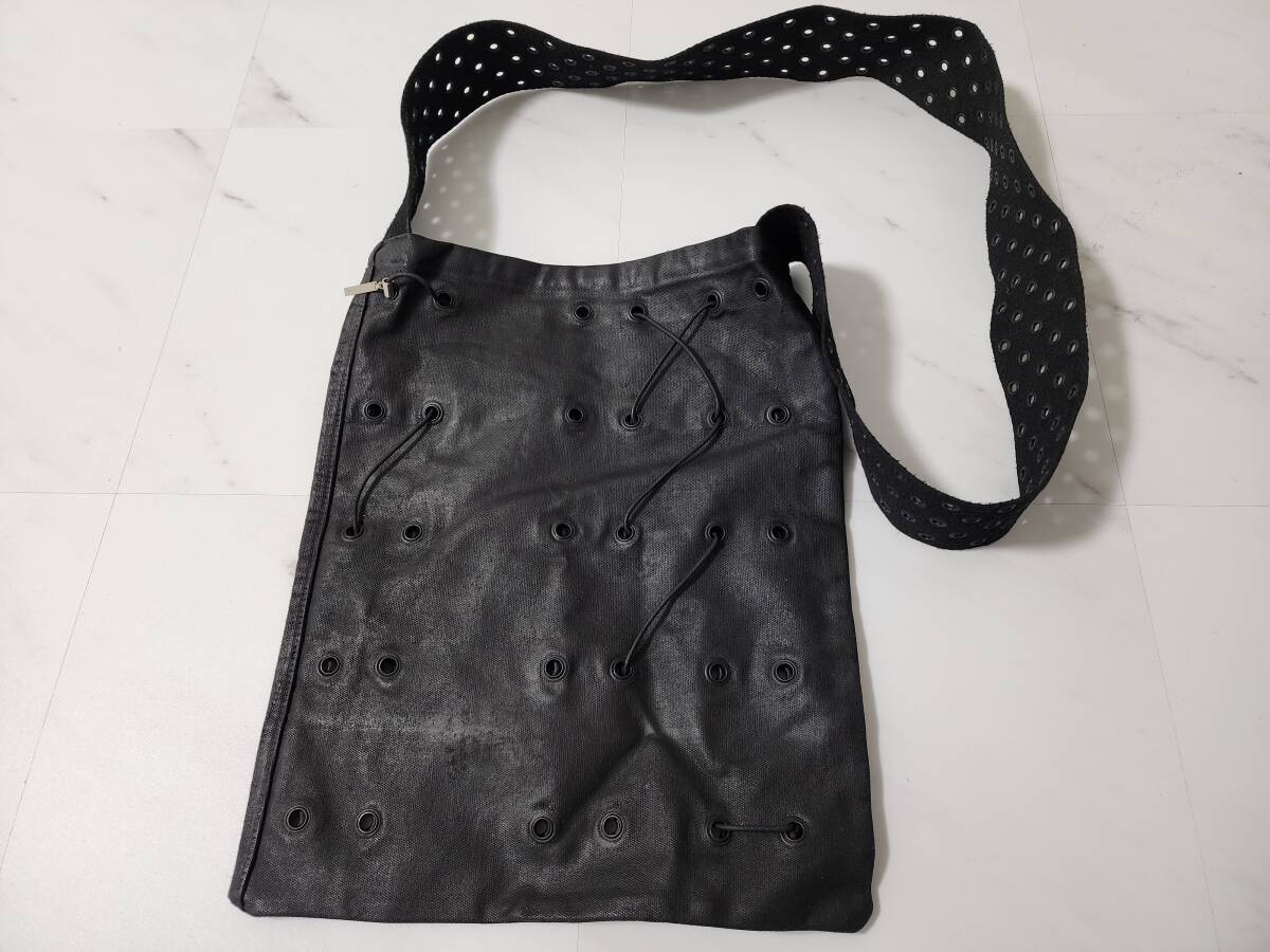 レア】2004SS STRIP期 エディ期 ディオールオム ショルダーバッグ