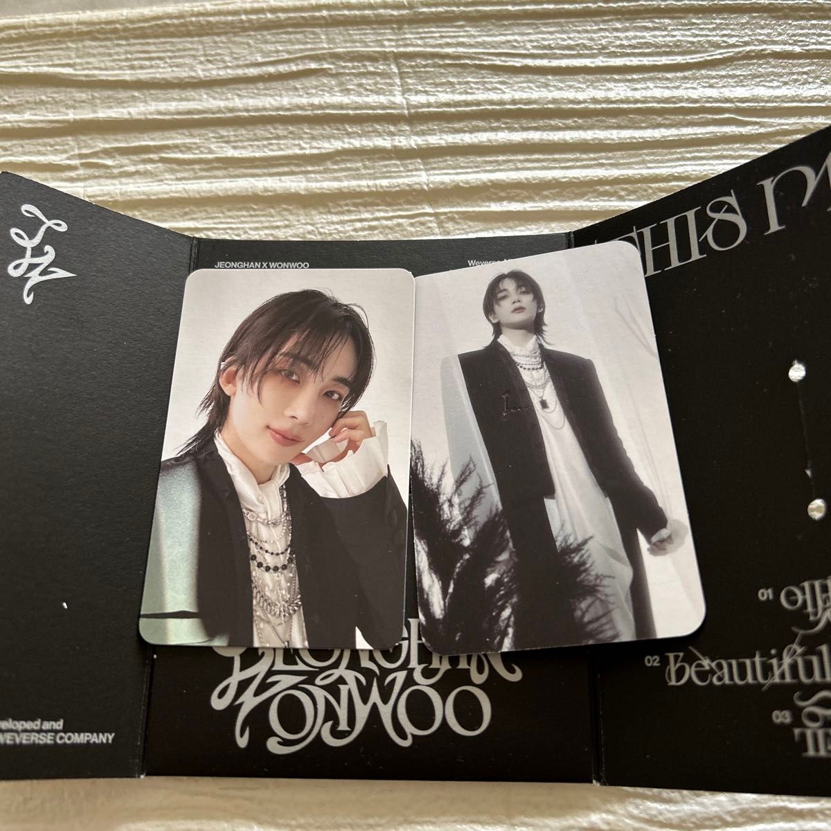 SEVENTEEN JxW ジョンハン ウォヌ THIS MAN 1st single album weverse