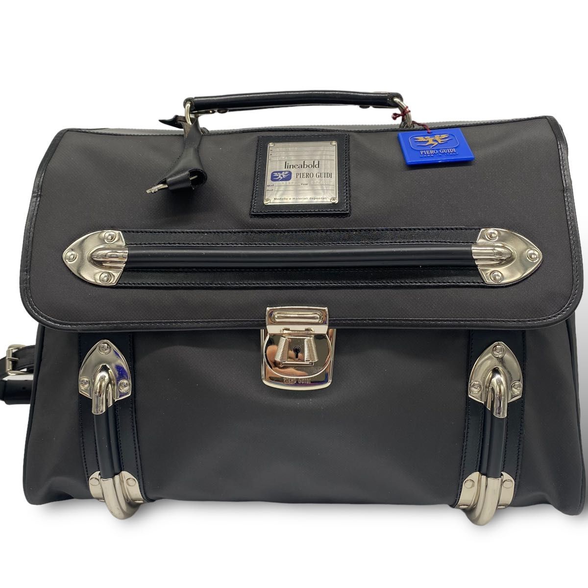 ピエロ グイディ リネアボールド ショルダーバッグ 2way レザー
