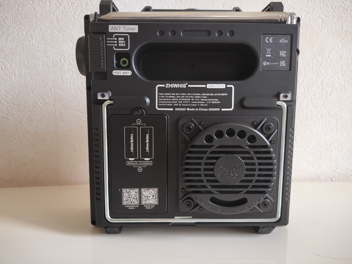 新品同様 ZHIWHIS ZWS-C919 広帯域多機能ラジオ｜Yahoo!フリマ（旧