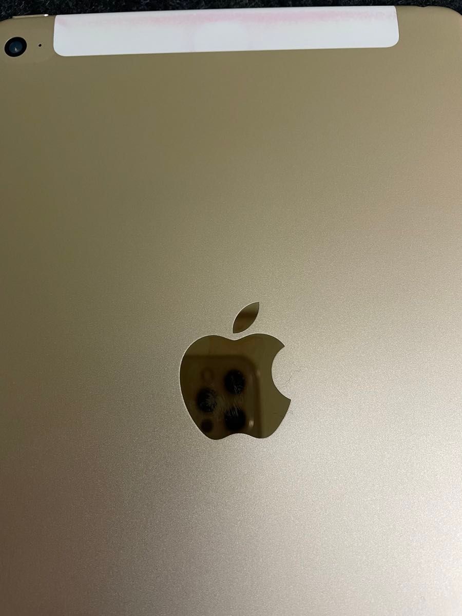 iPad mini4 64GB Cellular A1550 ゴールド ケース付 iPadmini4