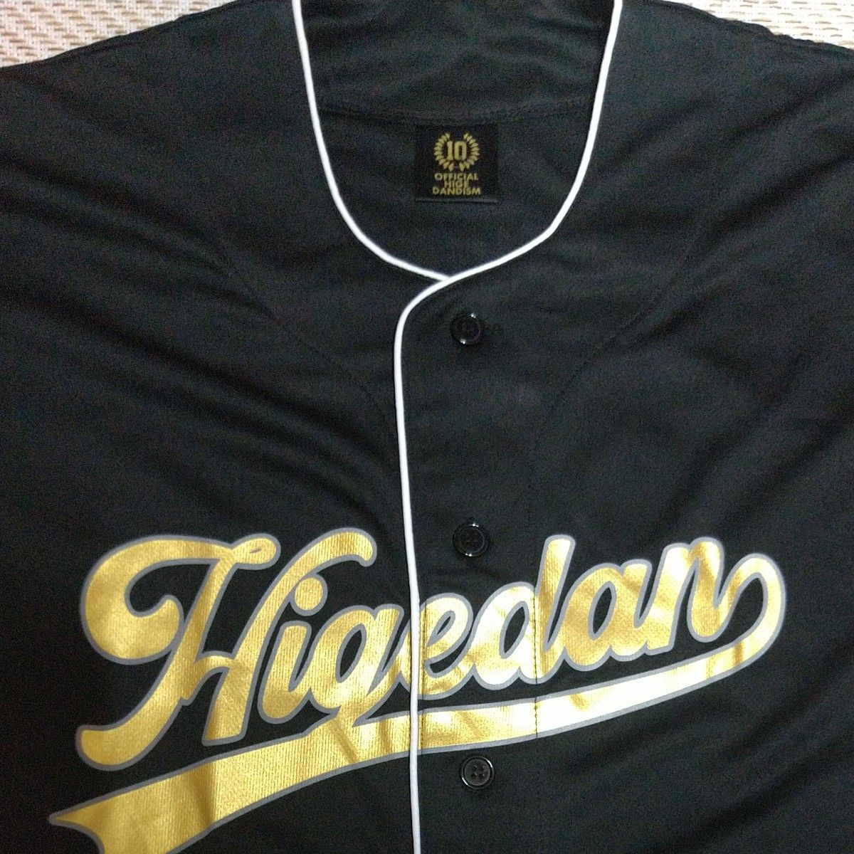 美品 Official髭男dism FC限定 10th ベースボールシャツ Lサイズ ヒゲ