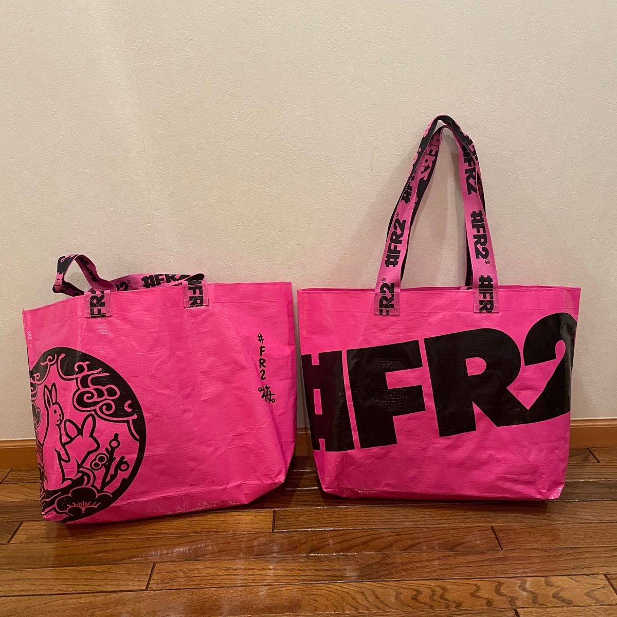 新品 FR2梅 ショッピングバッグ Mサイズ ショッパー トートバッグ