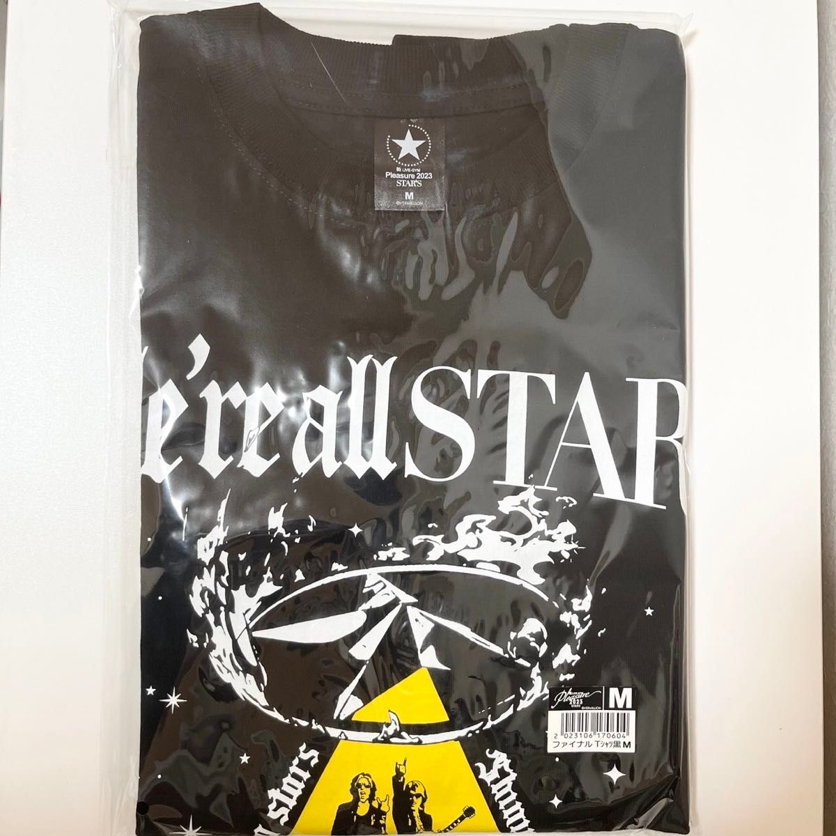 B'z Pleasure 2023 -STARS-ファイナルTシャツ 黒 M｜Yahoo!フリマ（旧