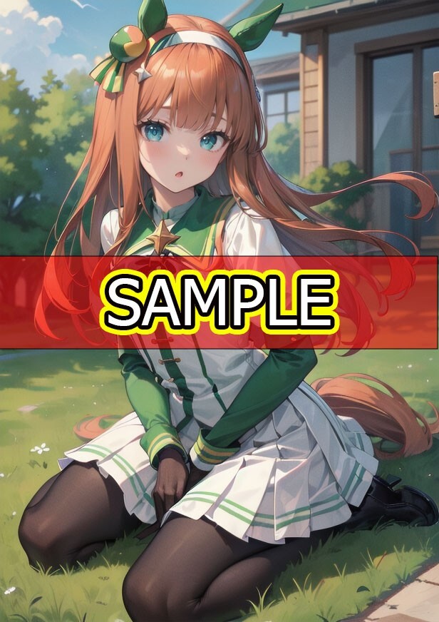 Yahoo!オークション - ウマ娘 サイレンススズカ A4サイズ ポスター AI/