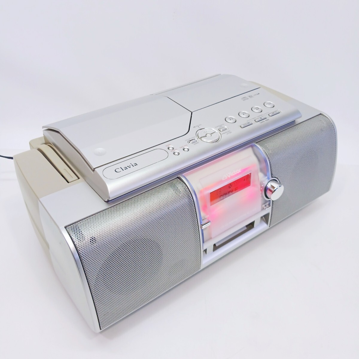 Victor CD MD カセット ラジカセ RC-L1MD リモコン 付 Clavia