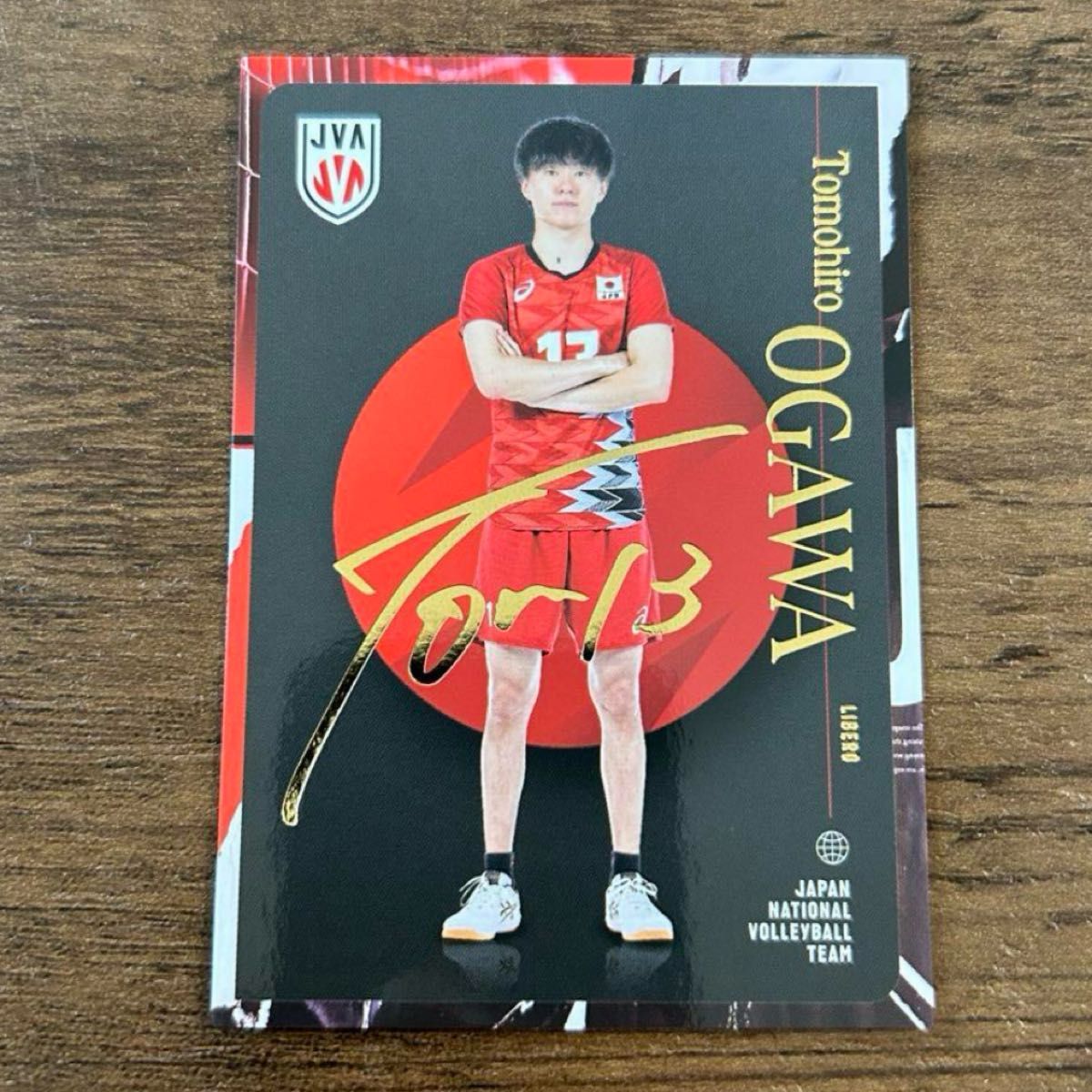 小川智大【箔サイン】2024 バレーボール 男子 日本代表 カード｜Yahoo