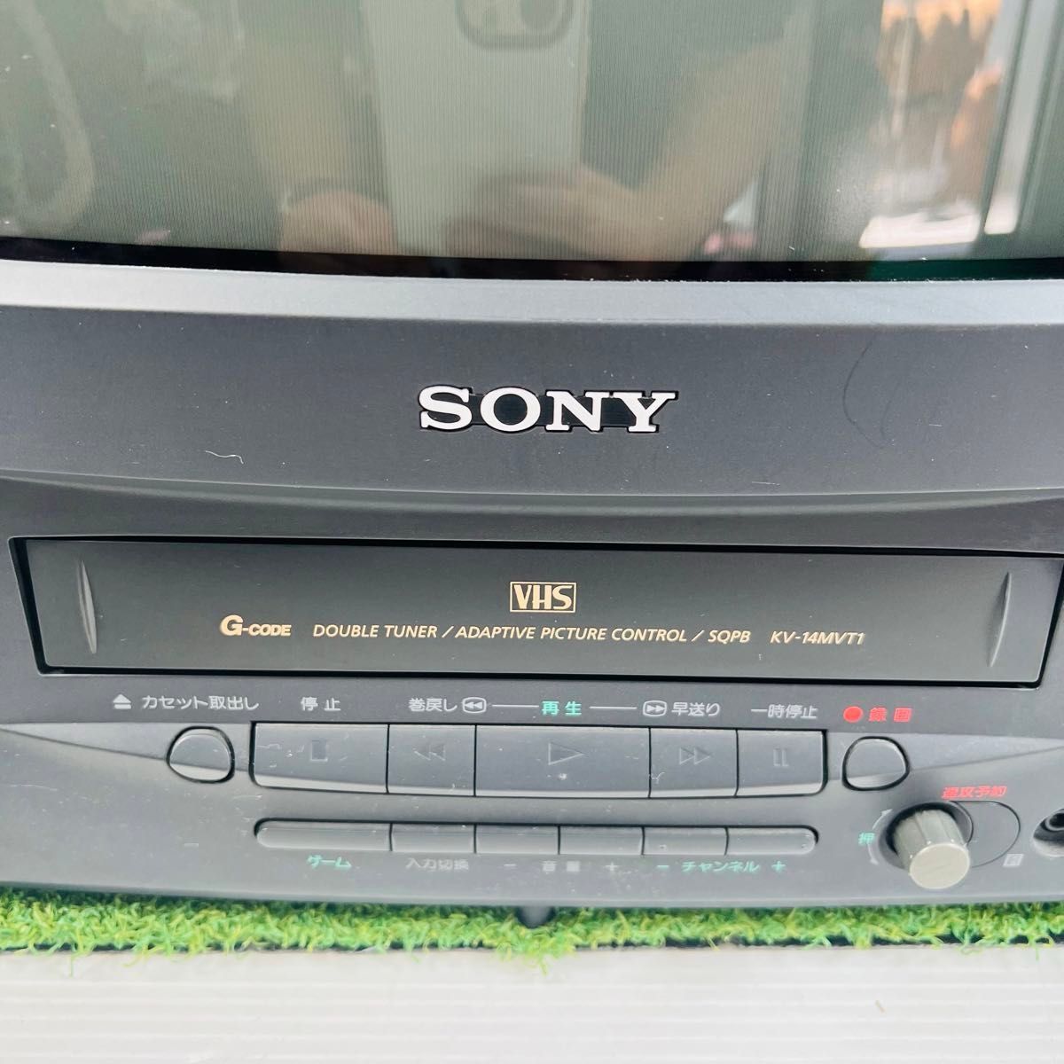 中古 トリニトロンカラービデオテレビ SONY KV-14MVT1 ブラウン管
