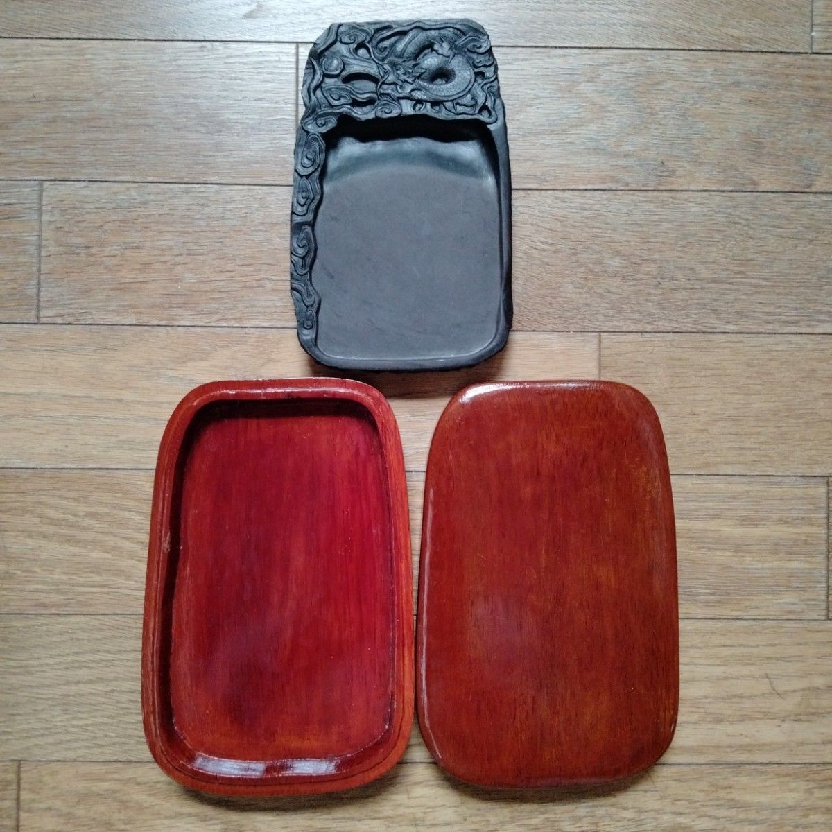 老坑仔巖極品龍雲古端渓硯石】旧家蔵コレクション中国骨董書道古硯貴重