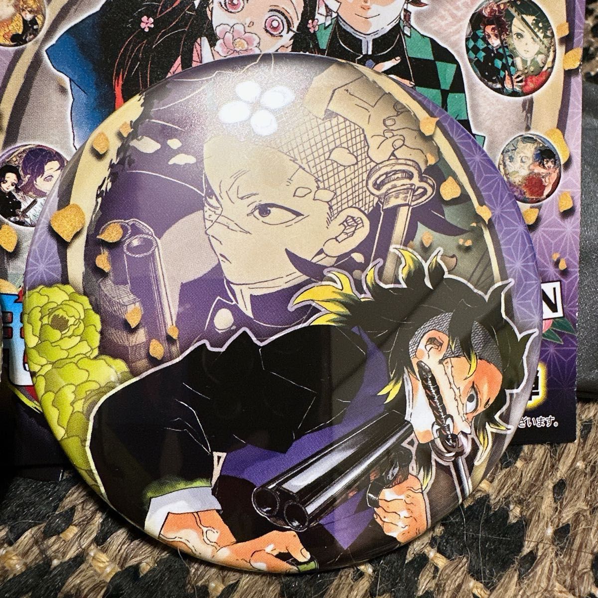 鬼滅の刃 鬼滅の刃原画展ver. コレクション 缶バッジ プチ