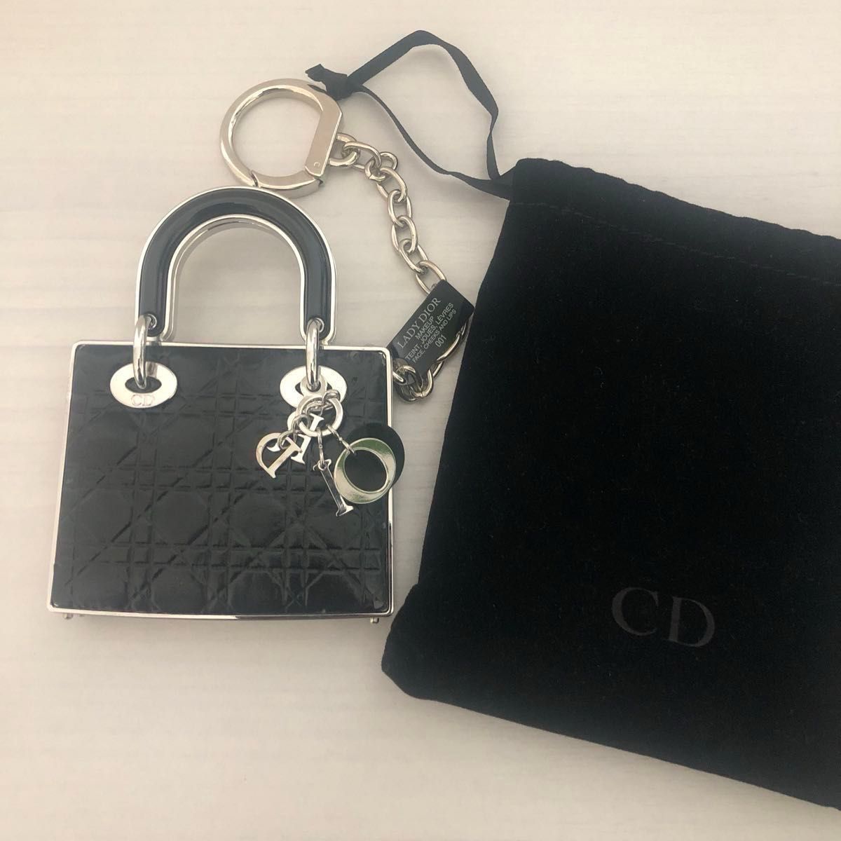 Dior レディディオール リップグロス バッグチャーム バッグ型グロス