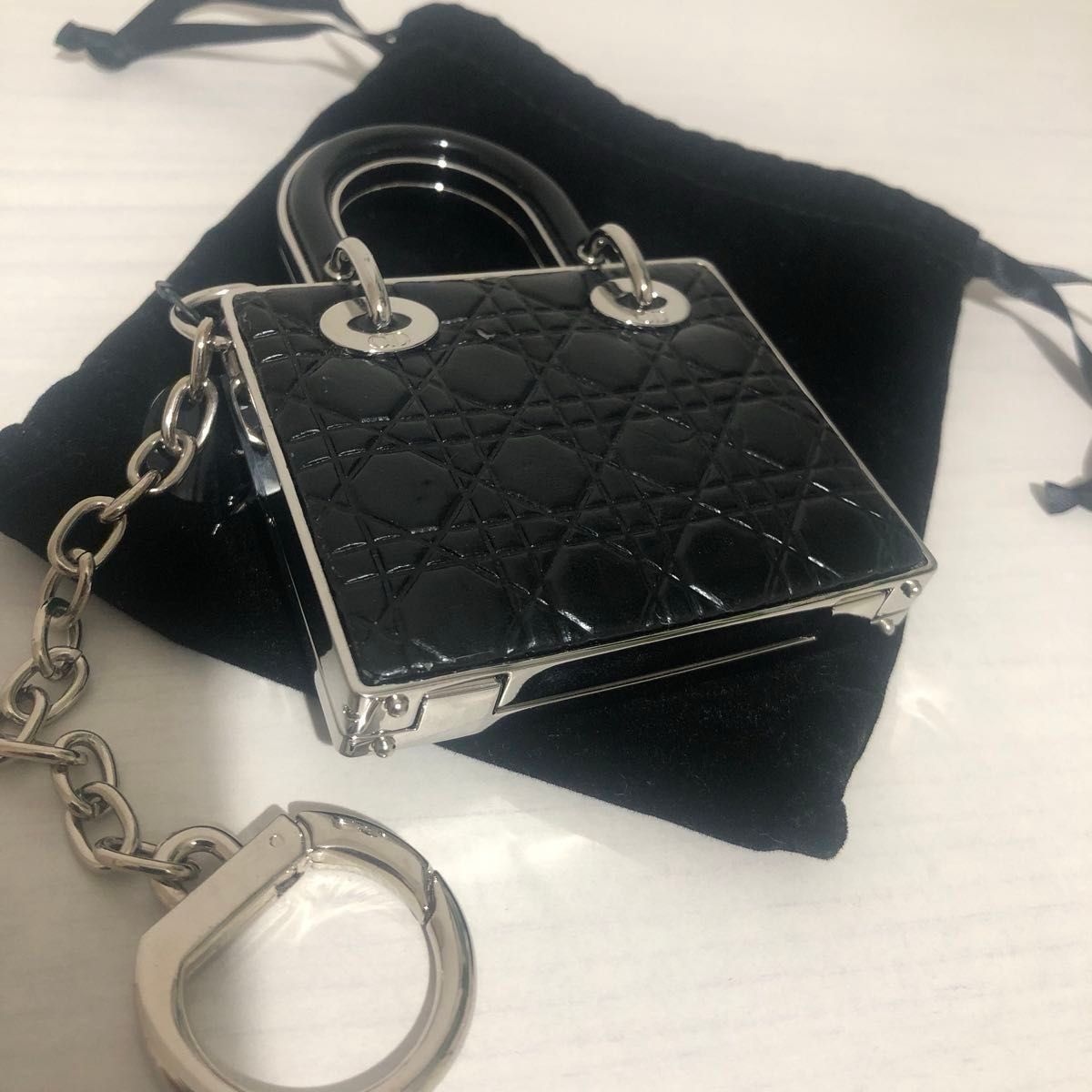 Dior レディディオール リップグロス バッグチャーム バッグ型グロス