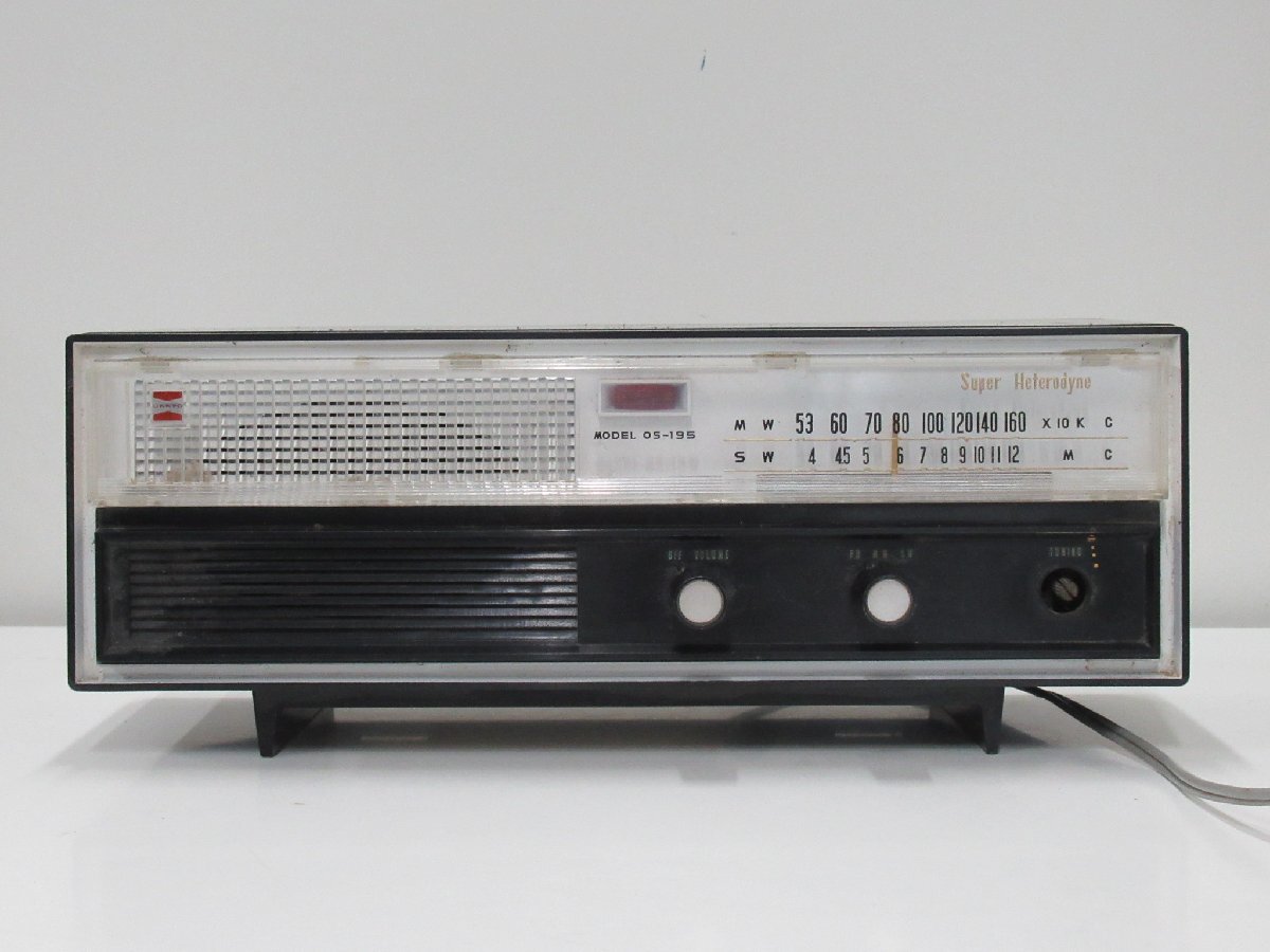 昭和レトロ アンティーク 木製 ONKYO 真空管ラジオ インテリア 【公式