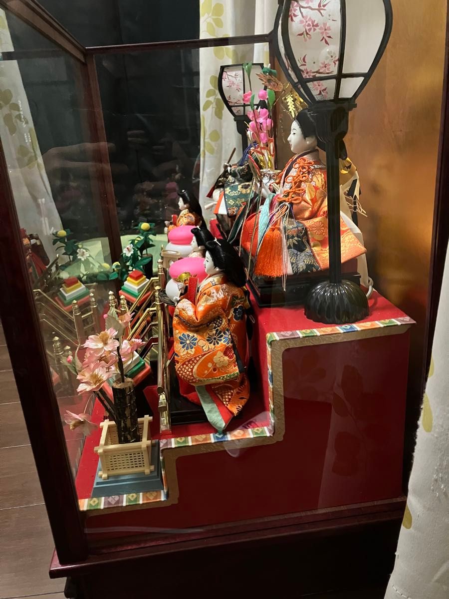 雛人形 ひな人形 日本人形 ガラスケース 3段｜Yahoo!フリマ（旧PayPay