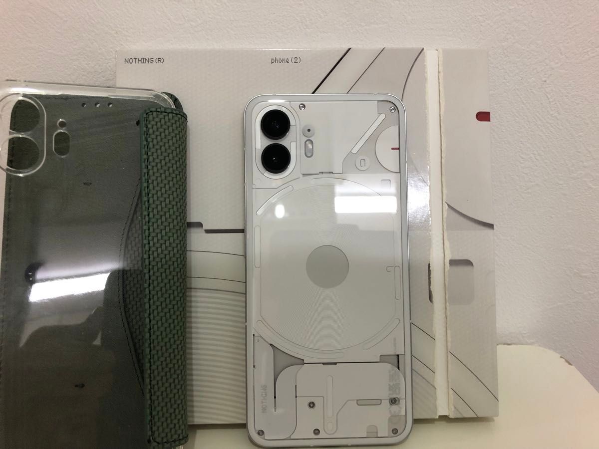 お値下げ済 極美品 ほぼ新品 Nothing Nothing Phone (2) 白 12GB/512GB