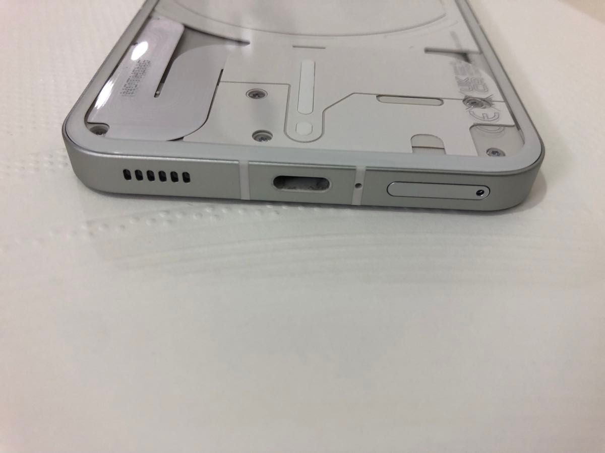 お値下げ済 極美品 ほぼ新品 Nothing Nothing Phone (2) 白 12GB/512GB