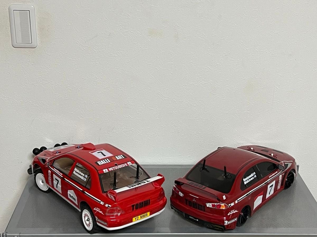 タミヤ 三菱 ランサー エボリューション X ボディ メーカー 塗装済