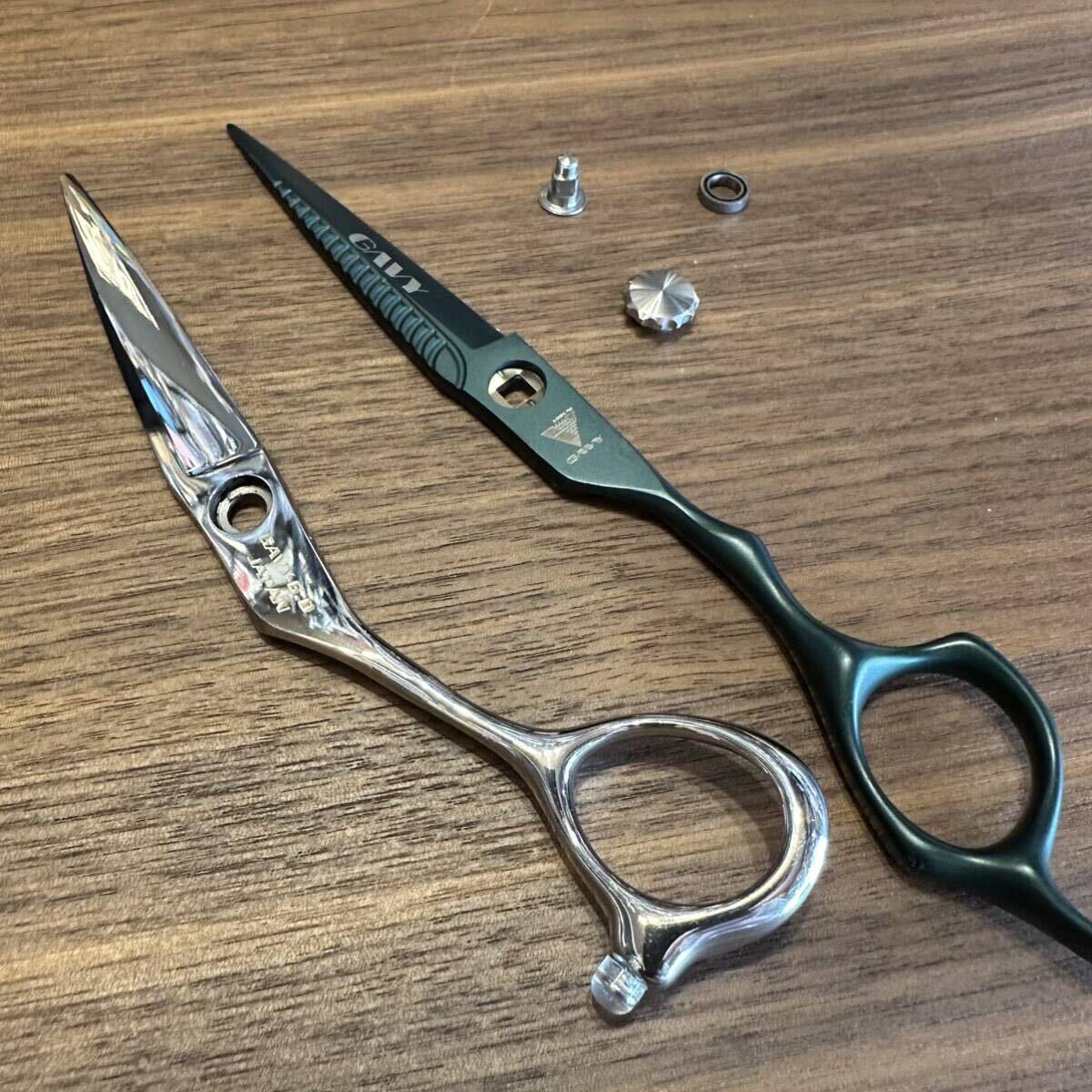 新品 s102 GAVY 6インチ カットシザー 手ネジ 理容 美容 専用品｜Yahoo