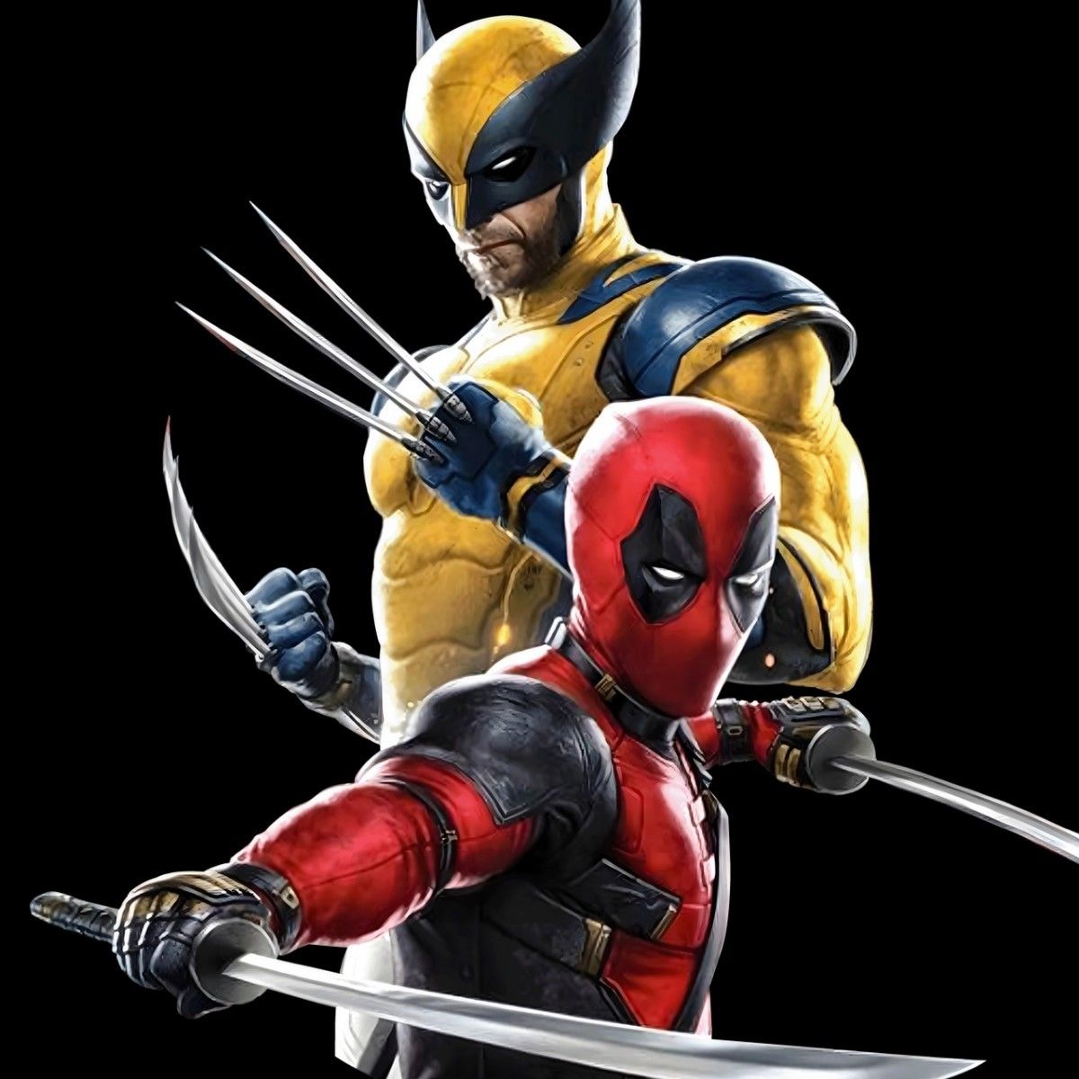 新品 ZD Toys デッドプール&ウルヴァリン アクションフィギュア 2体