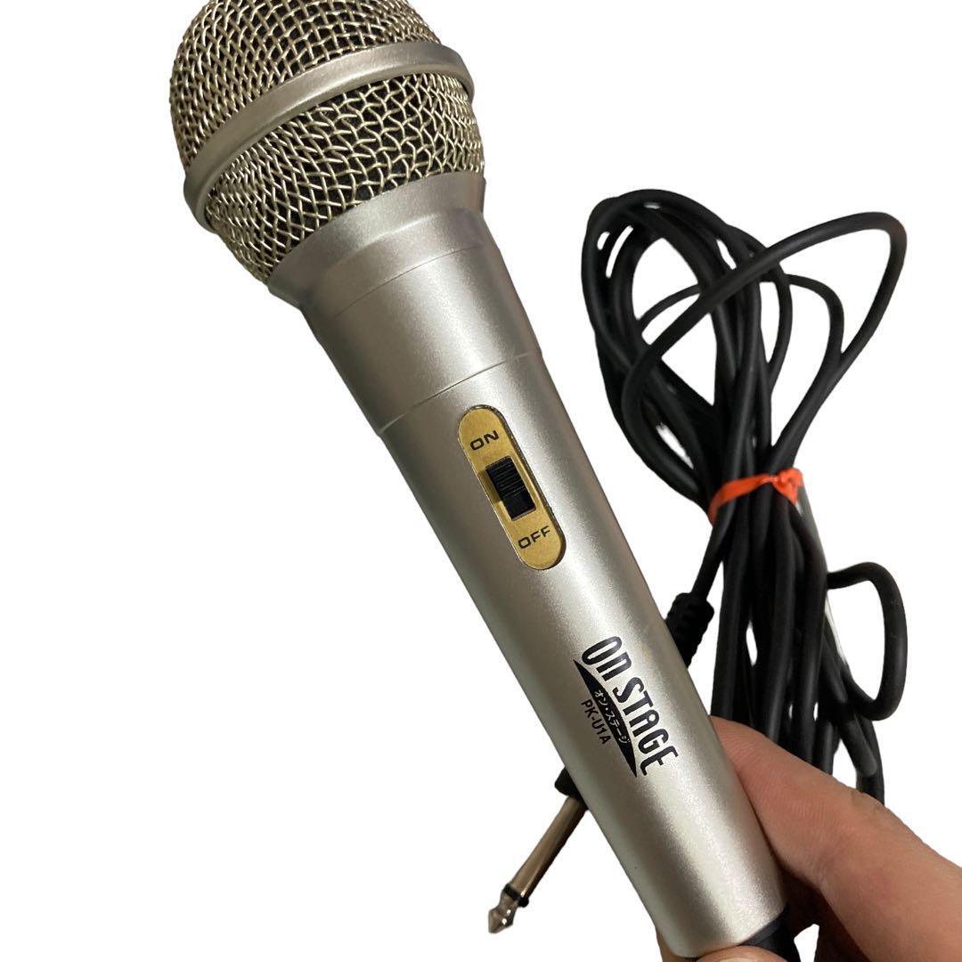 オンステージ ON STAGE PK-114GT パーソナルカラオケ サブマイク