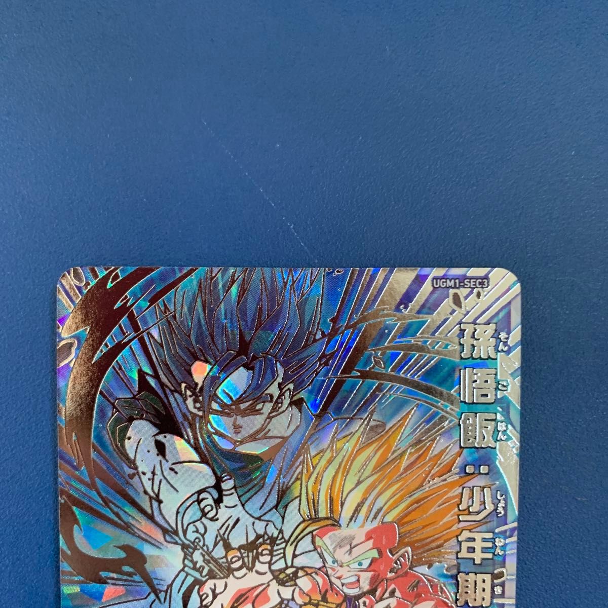 スーパードラゴンボールヒーローズ UGM1-SEC3 孫悟飯 少年期 親子かめ
