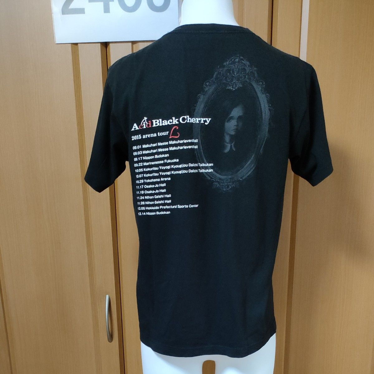 Acid Black Cherry TシャツS/M 『L』2015アリーナツアー ブラック