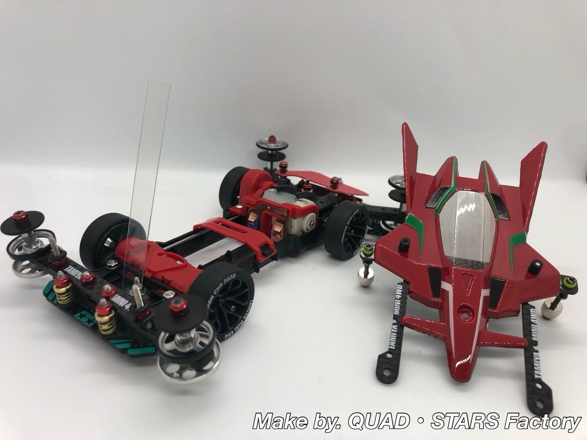 ミニ四駆・完成品】ウイニングバードフォーミュラ／VZシャーシ