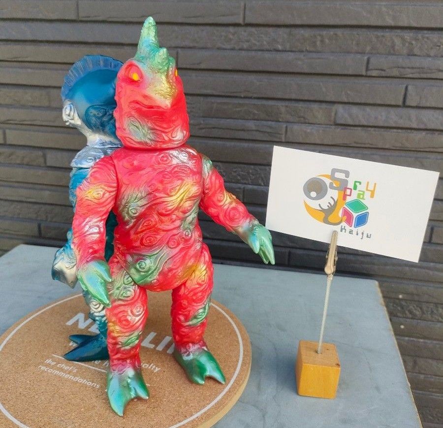 ベアモデル ピニヤ ソフビ オリジナル塗装 ウルトラセブン 円谷プロ