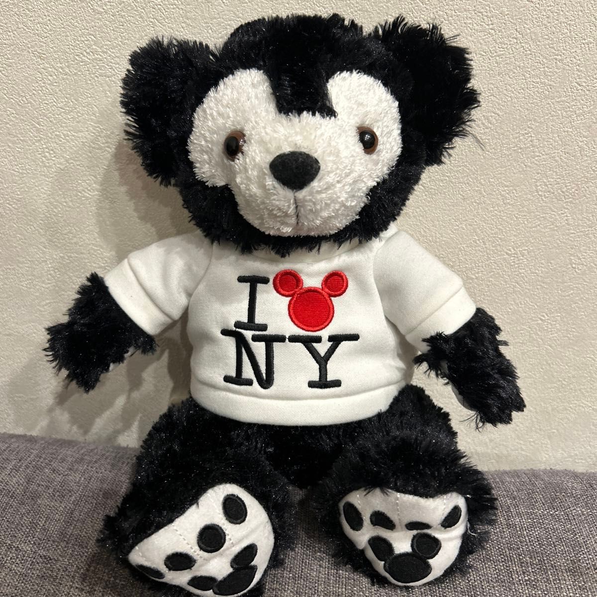 wdw 限定 公式 ディズニーベア ダッフィー ぬいぐるみ 黒 ブラック