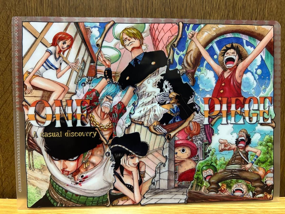 ワンピース 20周年記念 大宴会 フェア 特製 A5 クリアファイル ONE