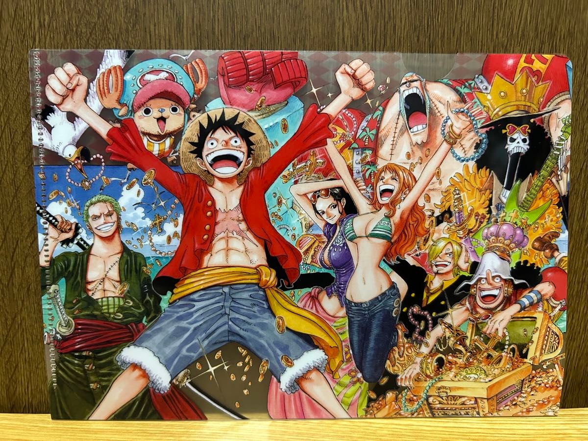 ワンピース 20周年記念 大宴会 フェア 特製 A5 クリアファイル ONE