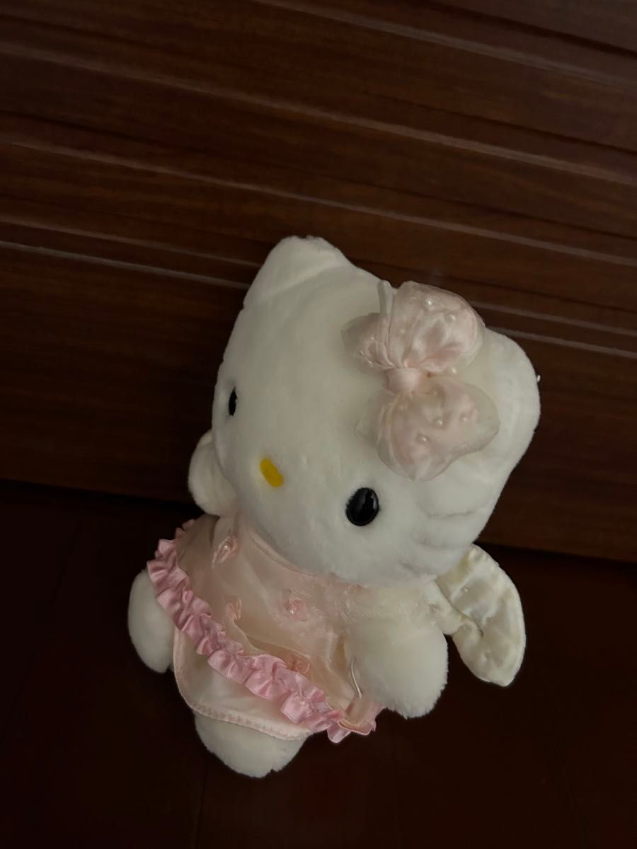 値下げしました NTT電報キティちゃん ぬいぐるみ 1990年代レトロ