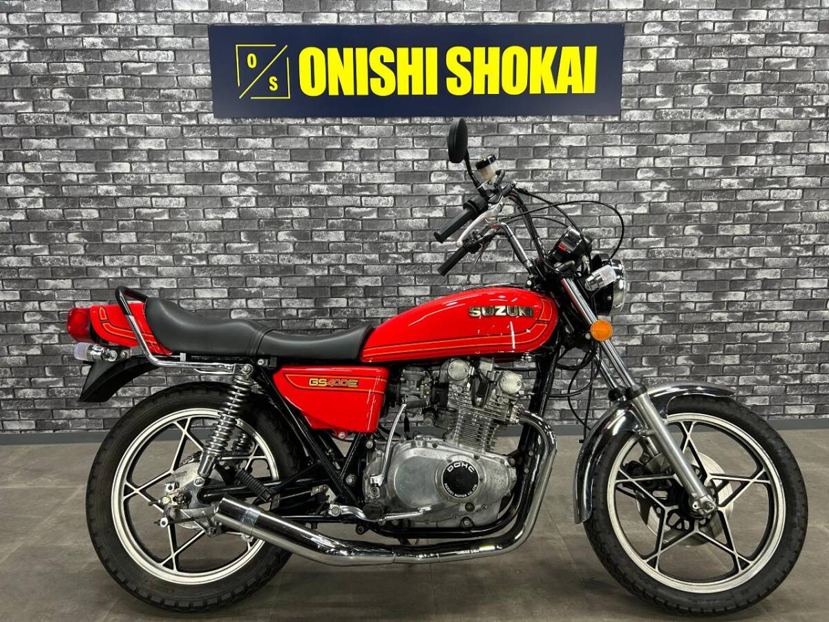 Yahoo!オークション - スズキ GS400 集合管 アップハンドル 大阪
