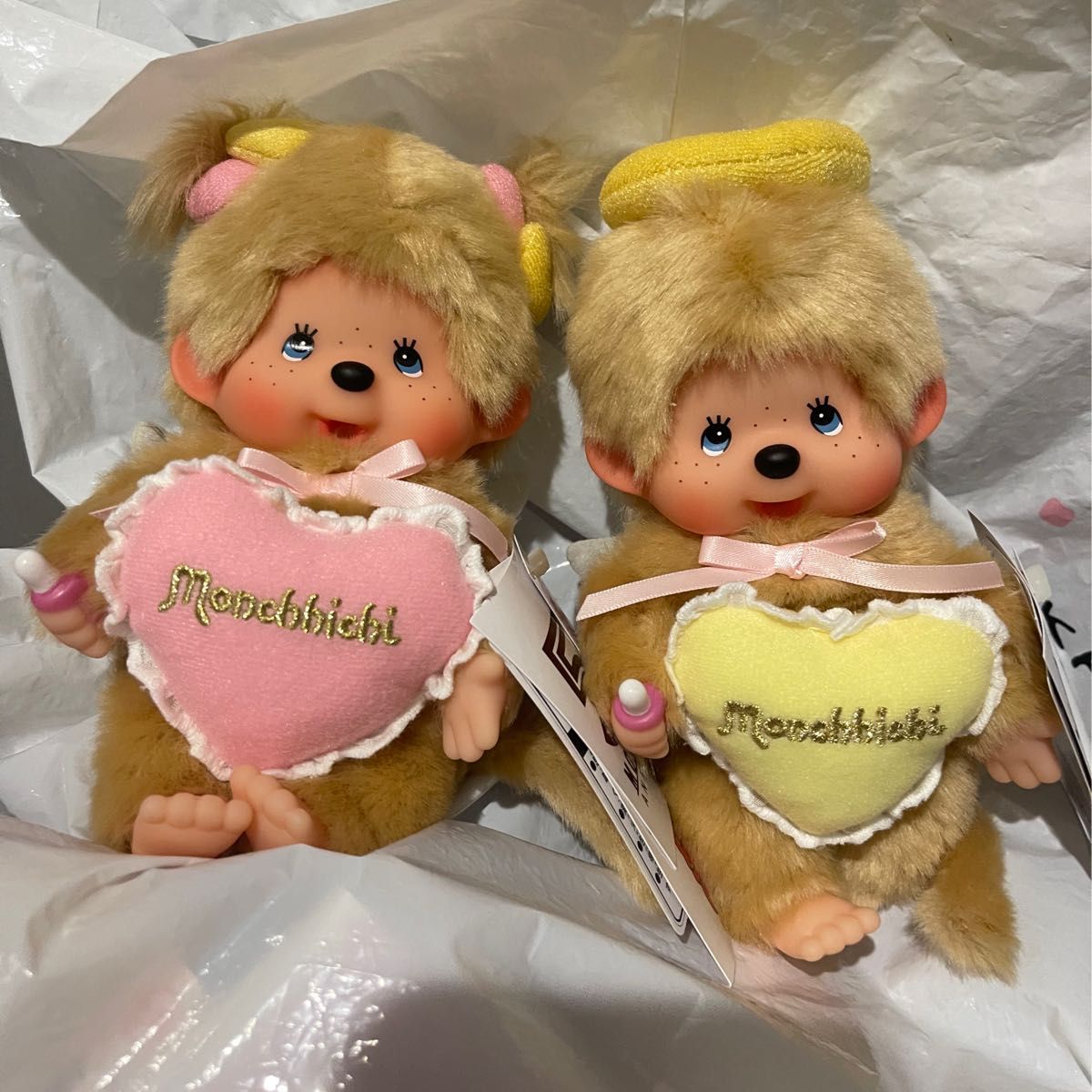 ラブハッピーエンジェル モンチッチ S 女の子 男の子 2点セット