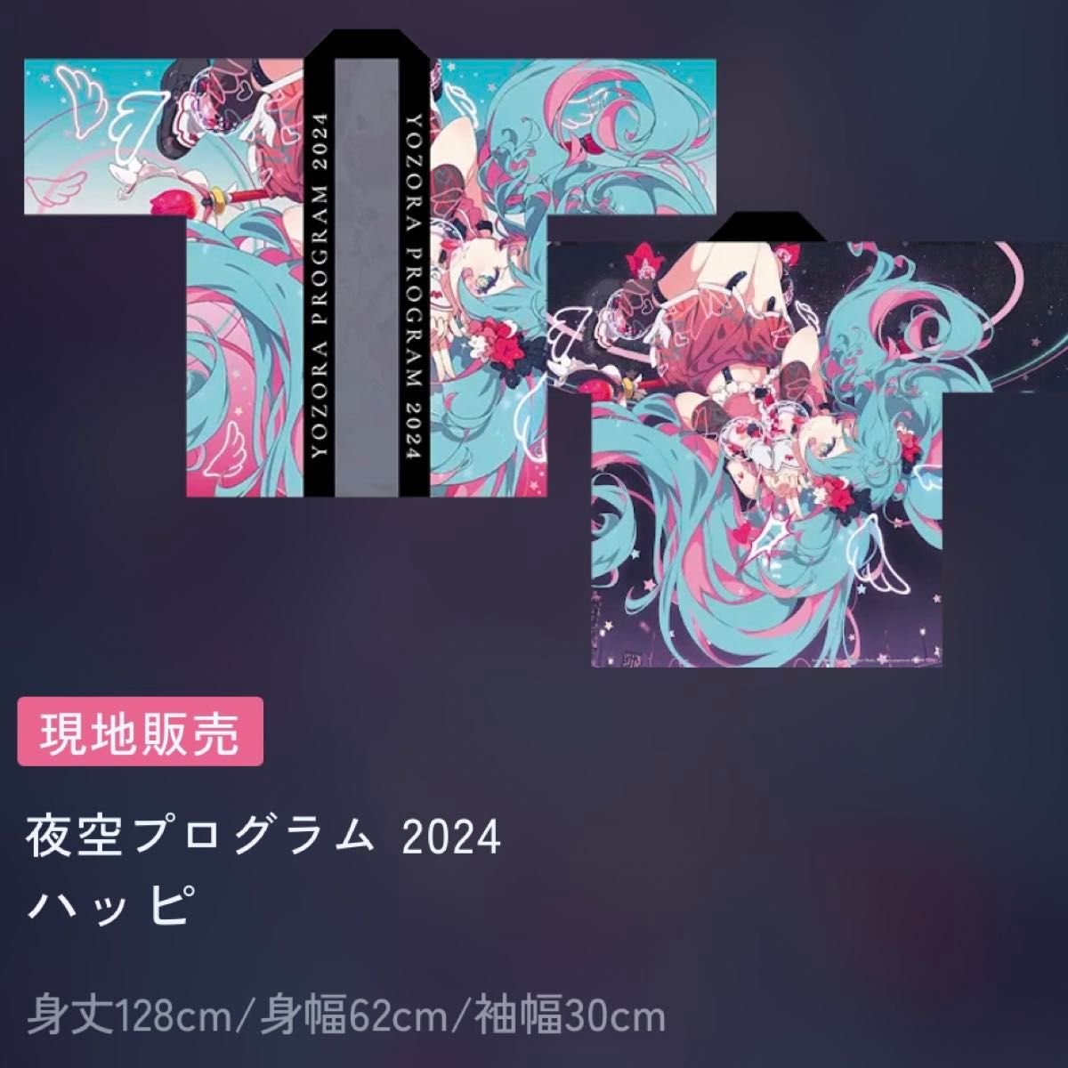 初音ミク 夜空プログラム 2024 新潟 限定 ハッピ はっぴ｜Yahoo!フリマ