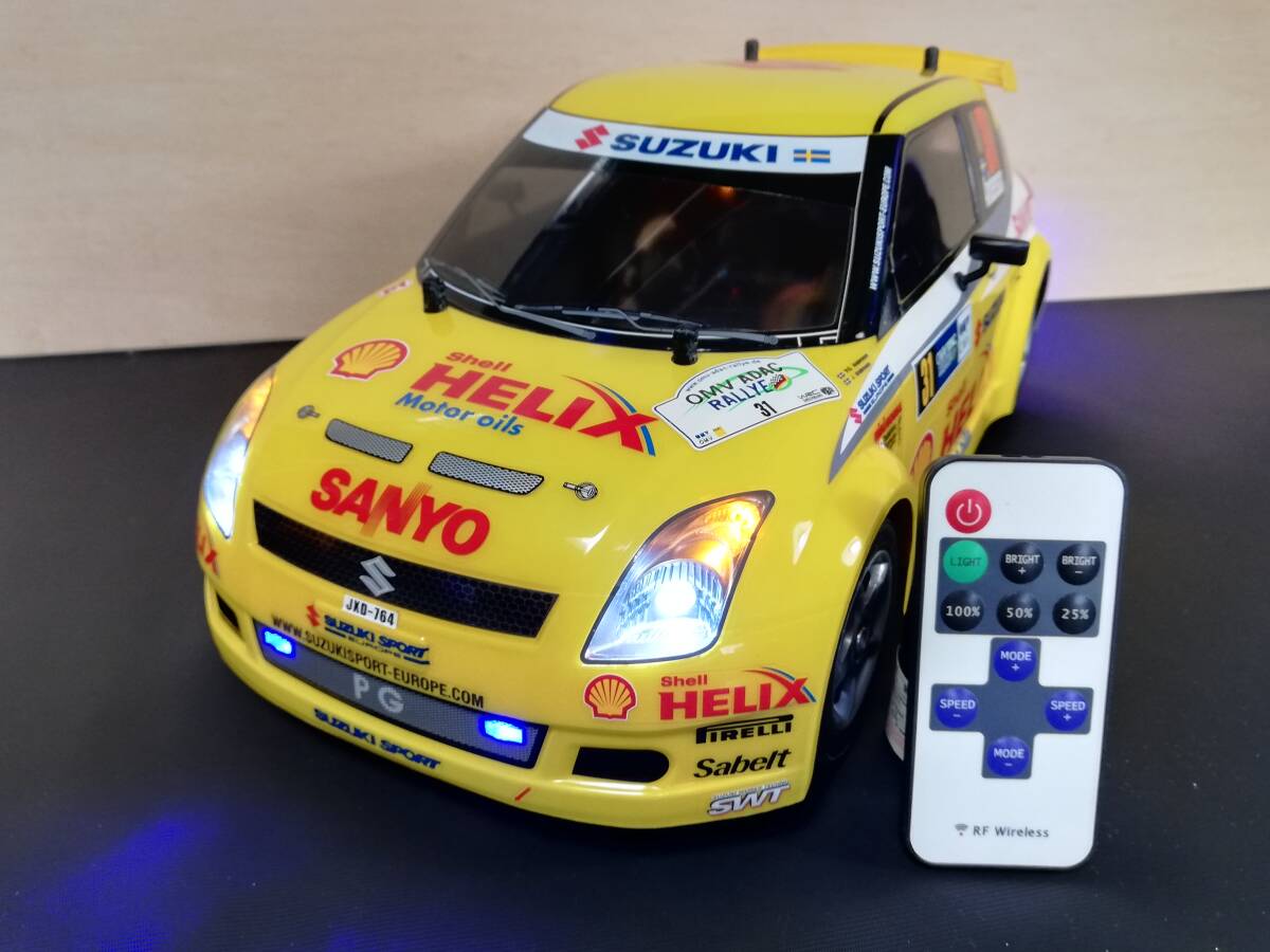 Yahoo!オークション - タミヤ 1/10 SUZUKI SWIFT SUPER 1600 ボディの