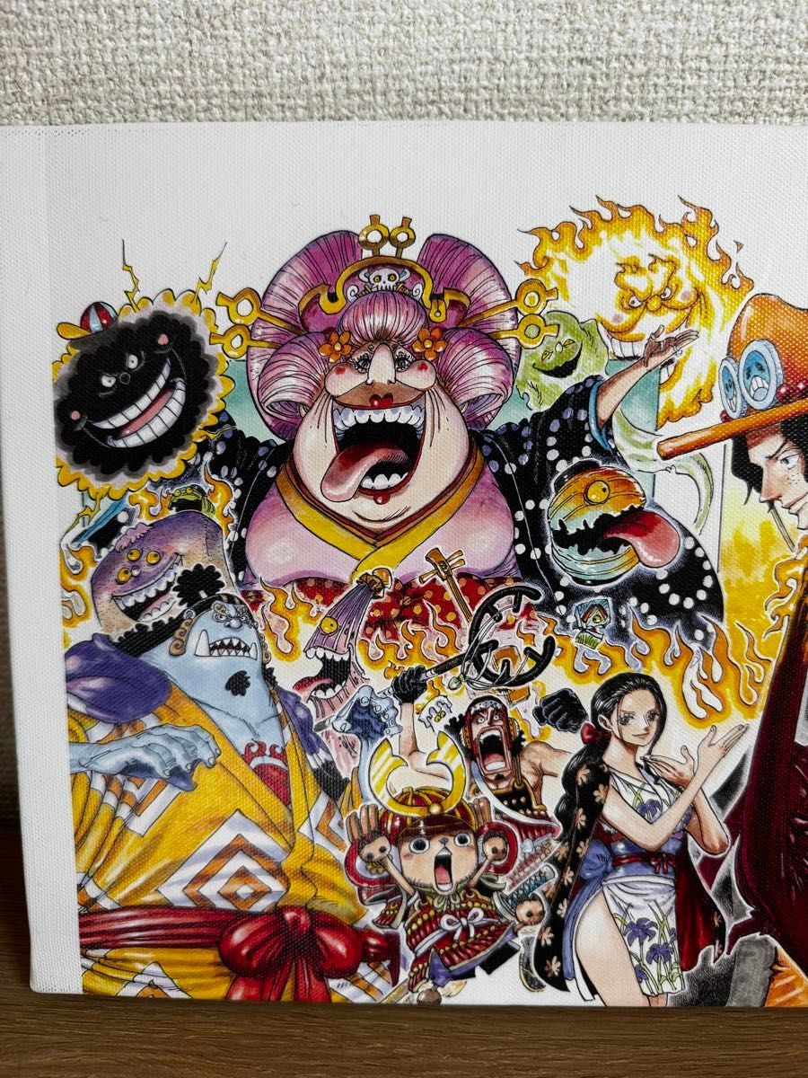 ワンピース ONE PIECE フルカラーアートボード つながる表紙イラスト