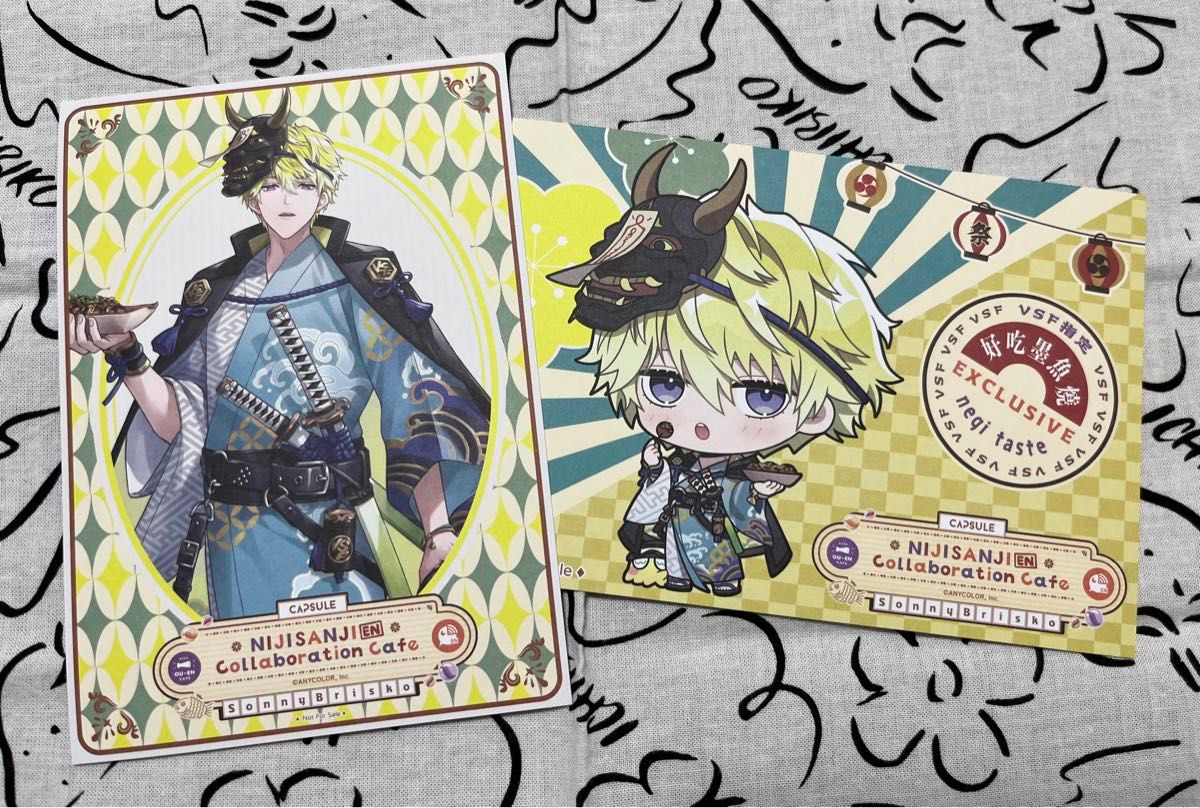 にじさんじEN 台湾限定コラボカフェ OU-EN CAFE特典カード Sonny