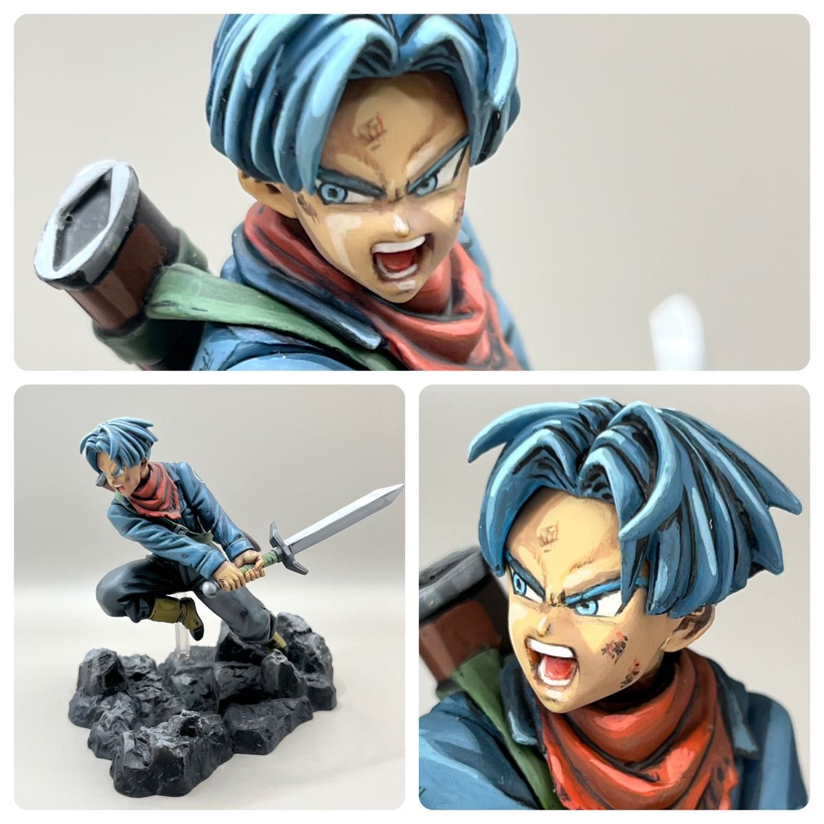 ドラゴンボール トランクス リペイント フィギュア 2D 二次元塗装
