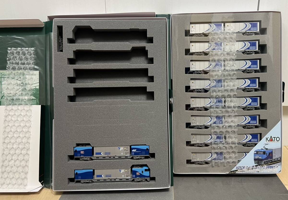 Yahoo!オークション - KATO10-228 M250系スーパーレールカーゴ8両増結
