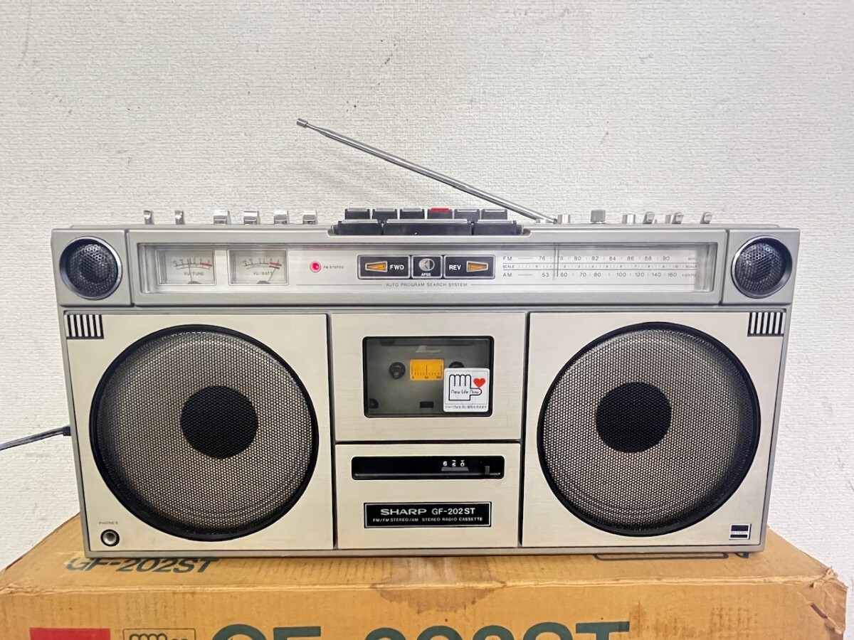 Yahoo!オークション - SHARP シャープ GF-202ST 1979年製 ラジカセ FM/