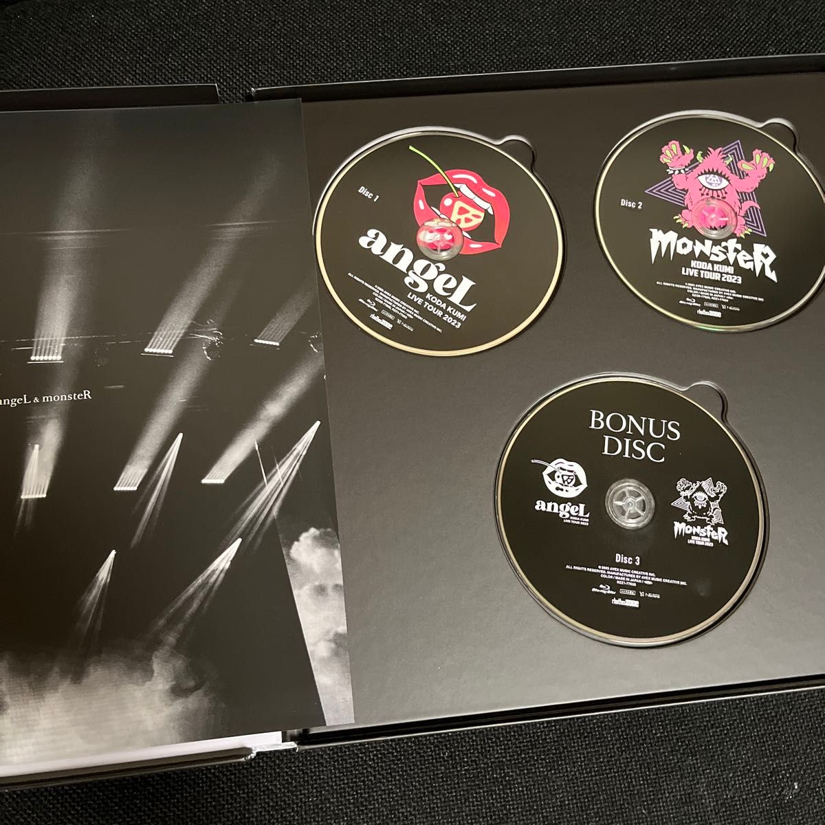 倖田來未 LIVE TOUR 2023 ～angeL&monsteR～倖田組限定商品（Blu-ray3