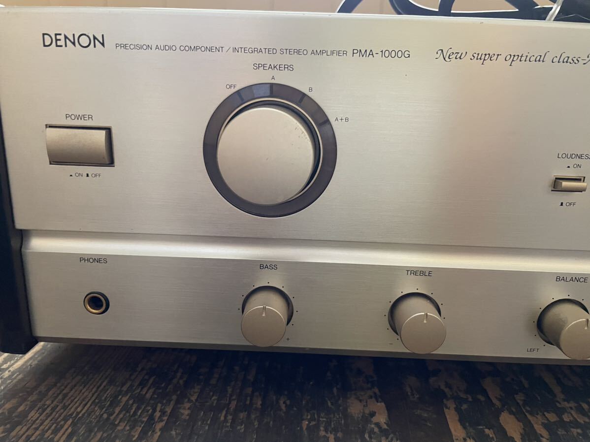 Yahoo!オークション - DENON プリメインアンプ PMA-1000G ジャンク品