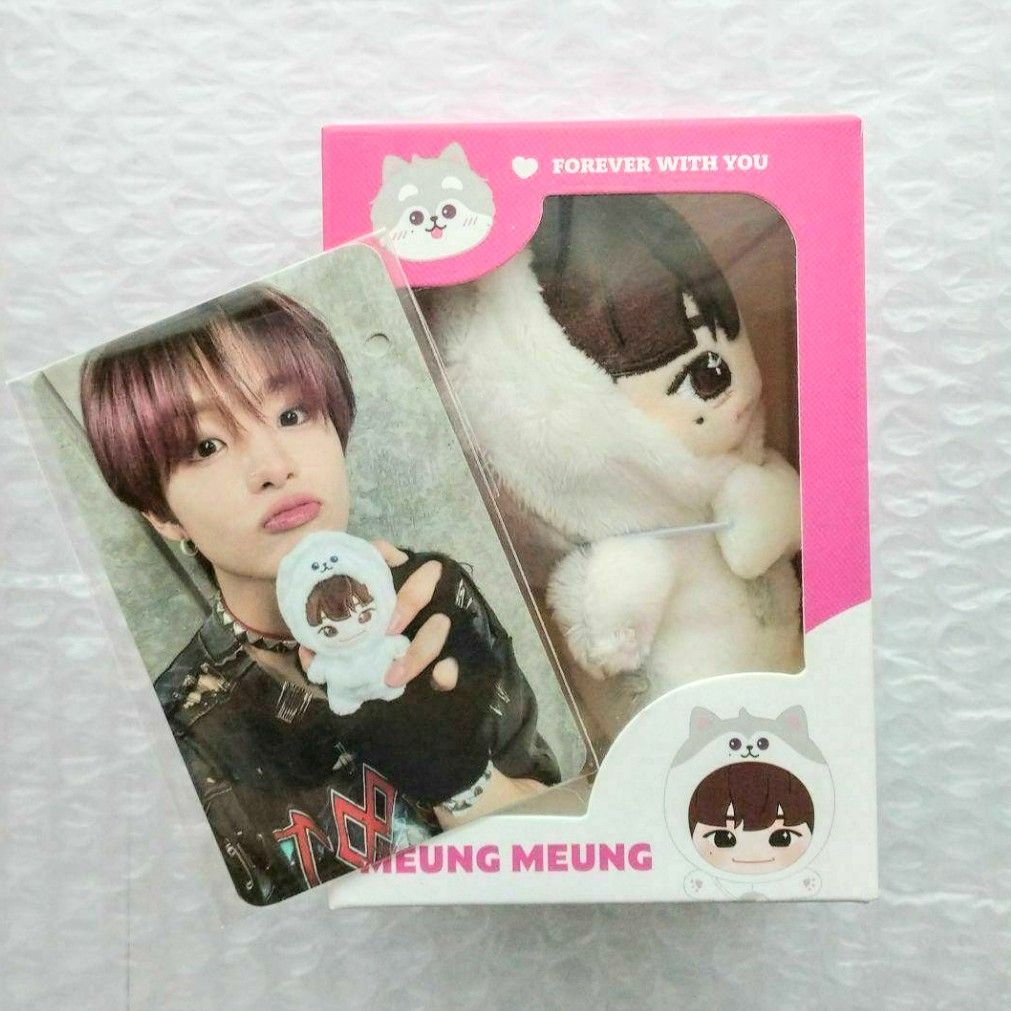 TREASURE トレジャー ぬいぐるみ ジフン トレカ付き 公式 ムンムン