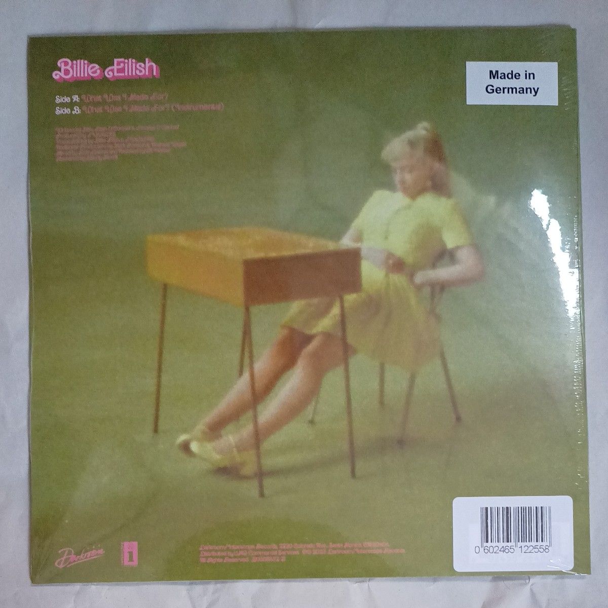BILLIE EILISH WHAT WAS I MADE FOR VINYL 7 LP Barbie US Official
